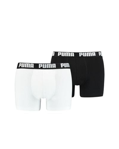 PUMA Basic Boxers Boxer-Shorts - Schwarz