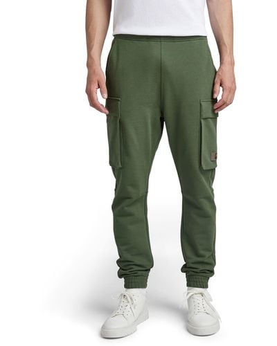 G-Star RAW Cargo Pocket Jogginghose Pantaloni della Tuta - Verde
