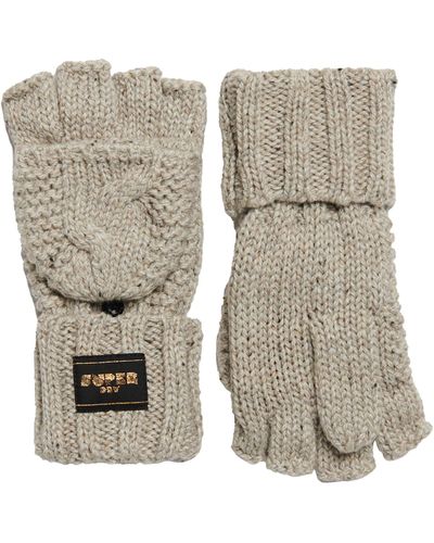 Superdry Cable Knit Gloves - Multicolour