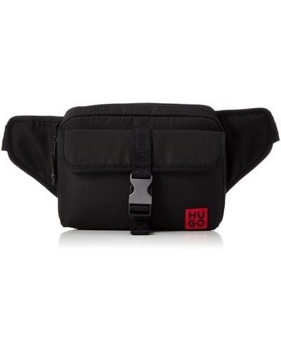 HUGO Skyler_Bumbag Belt Bag Black1 One Size - Schwarz