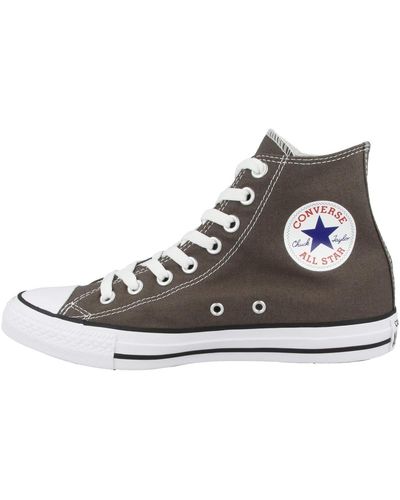 Converse Schuhe Chuck Taylor All Star HI Charcoal - Metálico