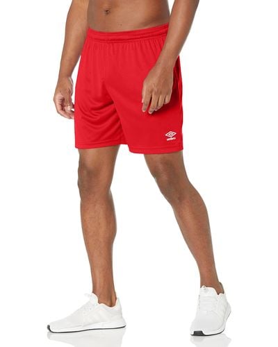 Umbro Inter Soccer Shorts - Rot