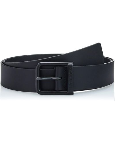 Levi's ALDERPOINT Metal Cinturón - Negro