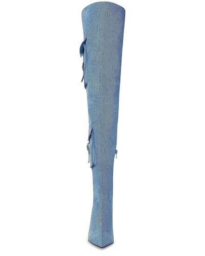 Steve Madden Brittany Over-The-Knee Boot - Blu
