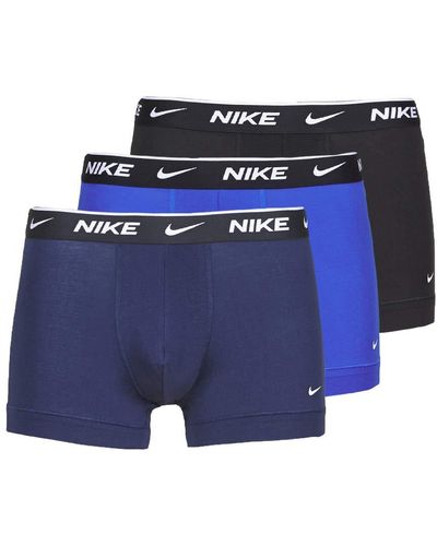 Nike BOXER STRETCH TRUNK 3 PACK 0000KE10089J1 - Blu