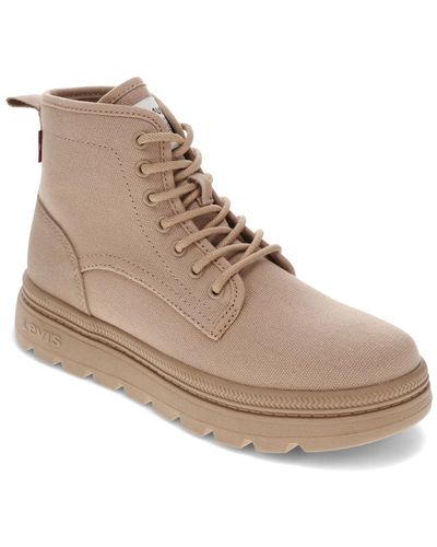 Levi's Casual Ankle Boot - Natural