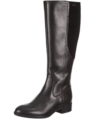 Geox D Felicity A Stiefel - Schwarz