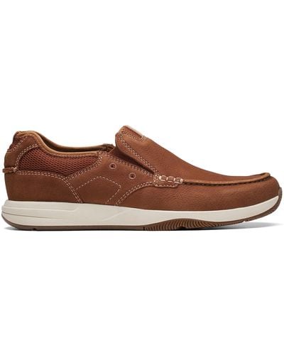 Clarks Sailview Step Loafer - Brown