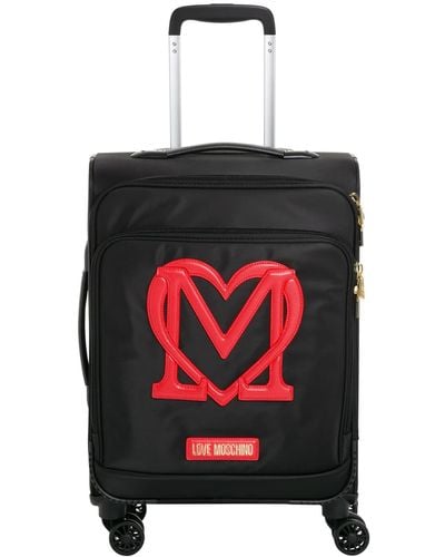 Love Moschino Femme valise black - red - Rouge