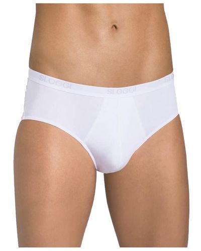 Sloggi Men Basic Maxi Bikini Homme - Blanc