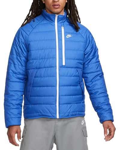 Nike Therma-Fit Legacy Puffer Jacket Jacke - Blau