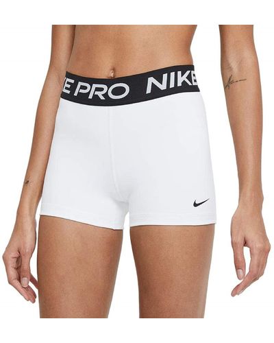 Nike Pantaloncini da donna Pro 365 3" - Bianco