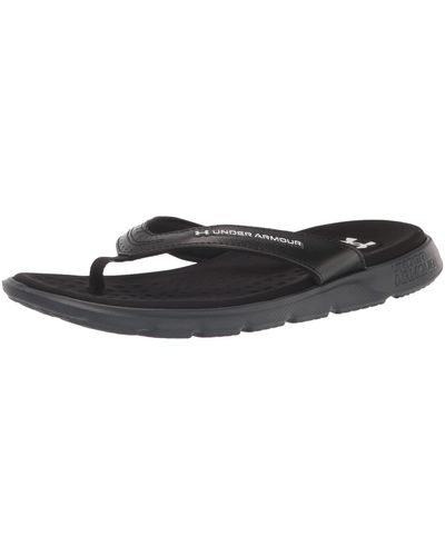 Under Armour Ignite Marbella Flip Flop, - Schwarz