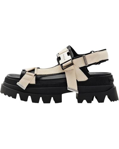 Desigual Shoes 4 Pu Sandals Block - Black