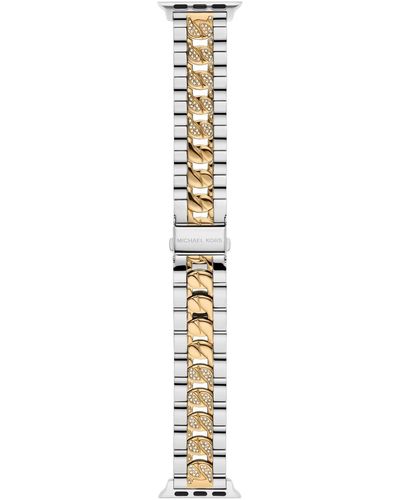 Michael Kors Band Voor Apple Watch Mks8019 - Metallic