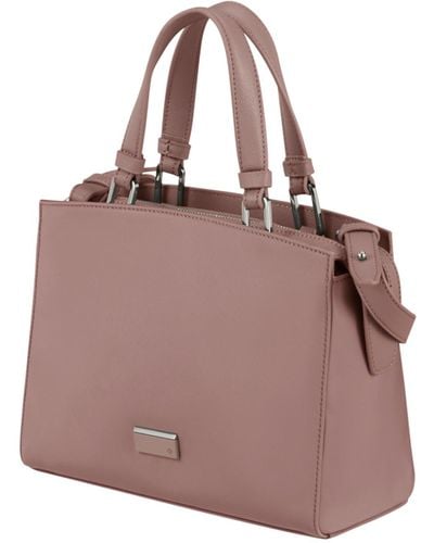Samsonite Be-her 26cm 14l 5l Antique Pink Handbag - Multicolour