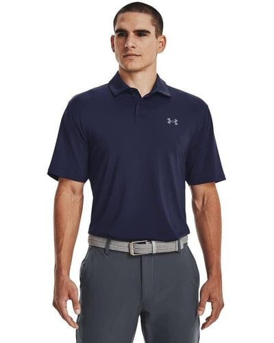 Under Armour Tee To Green Polo Shirt - Blue