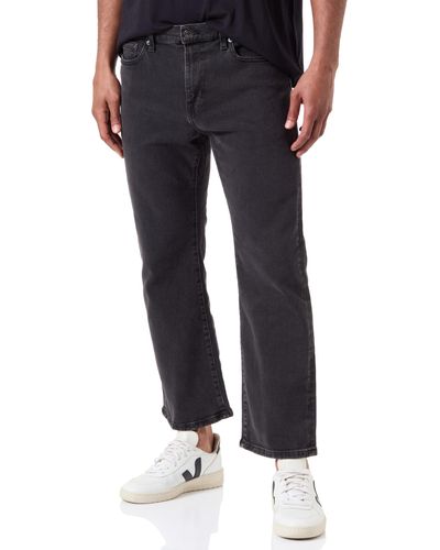 Amazon Essentials Straight-Fit Stretch Bootcut Jean Jeans - Nero