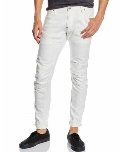 G-Star RAW 5620 Elwood 3d Slim Jeans - White