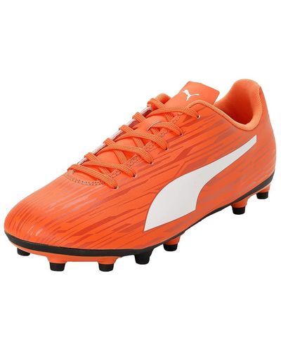 PUMA Rapido Iii Fg/Ag Chaussures de football pour homme - Orange