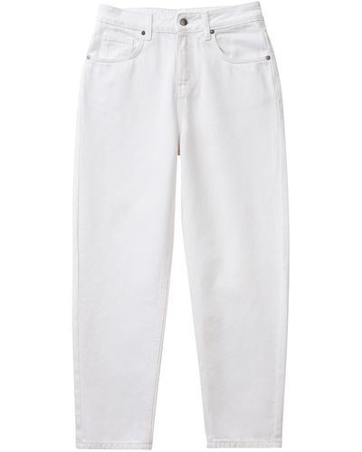 Benetton Trousers 4lyx575c3 Jeans - White