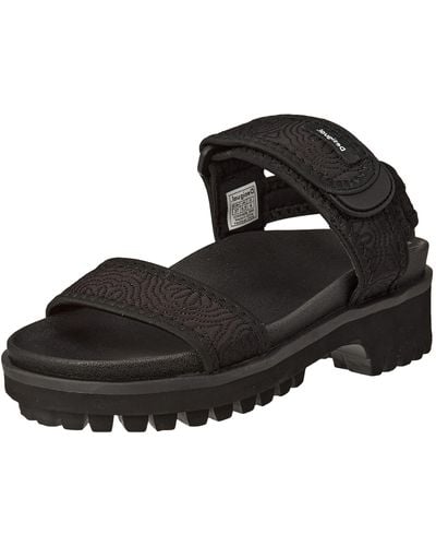 Desigual Shoes_Track Sandal_Daisy - Negro