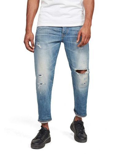 G-Star RAW 5650 3D Relaxed Tapered Vaqueros - Azul