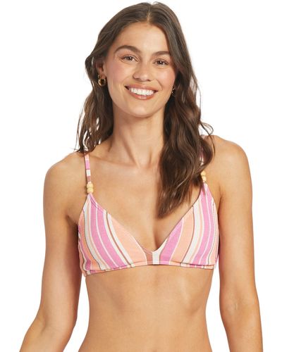 Roxy Palm Tree Dreams Tri-Bikini Top - Multicolore