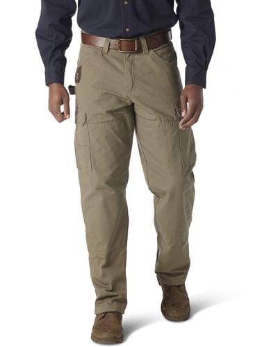 Wrangler Riggs Workwear Flannel Lined Ripstop Ranger Pant Pantaloni da Lavoro - Multicolore