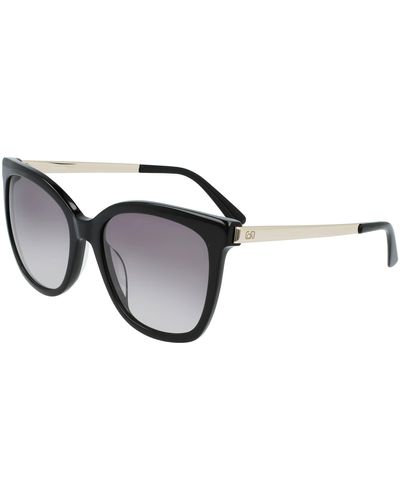 Calvin Klein Ck21703s Square Sunglasses - Black