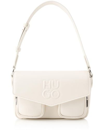 HUGO Bel H.s Shoulder Bag - Natural