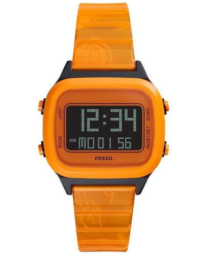 Fossil FS5678 Armbanduhr - Orange