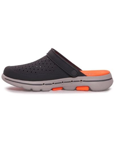 Skechers Astonished Charcoal/orange 11.5 - Blauw