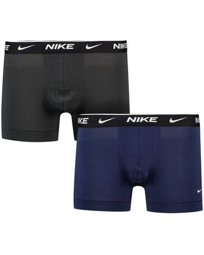 Nike 0000KE1085 Boxer 2 Units XL - Bleu