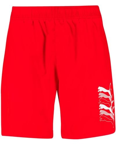 PUMA Shorts Swimwear - Red