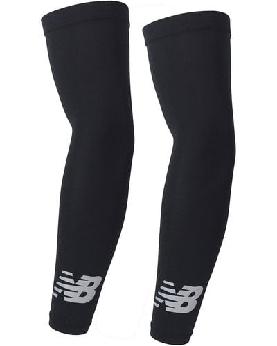 New Balance Outdoor Sports Compression Arm Sleeves - Nero
