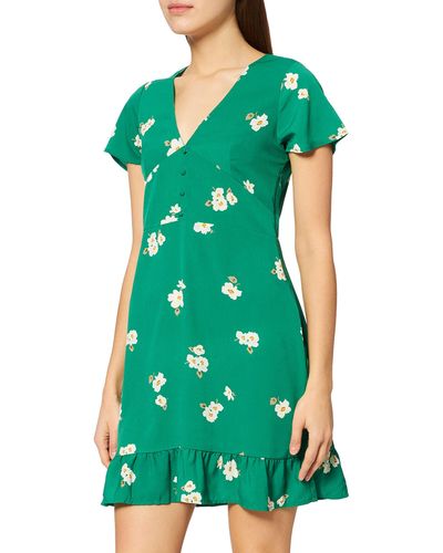 Women'secret Sd Laura Dress Green Jurk - Groen