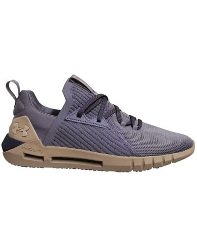 Under Armour Hovr Slk Evo Glitz Lace Up S Running Trainers 3022452 101 Grey - Blue