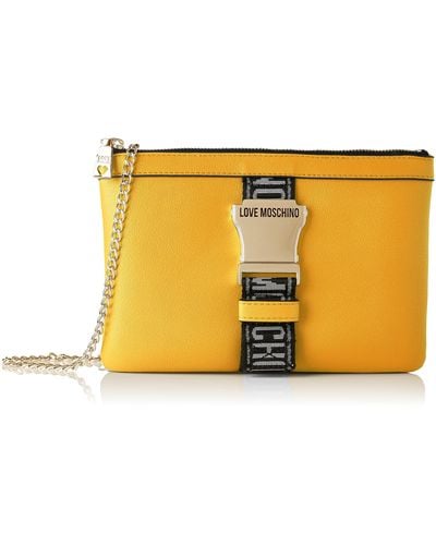 Love Moschino Collection Automne Hiver 2021 - Jaune