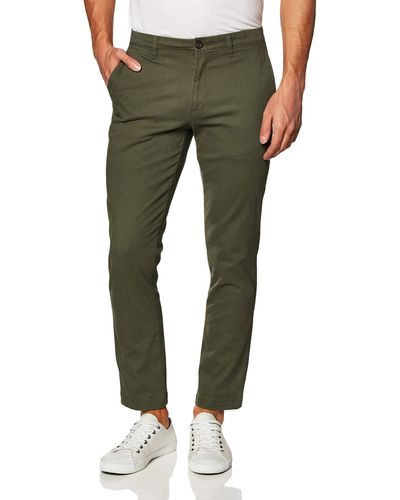 Amazon Essentials Classic-fit Casual Stretch Chino Trouser - Green