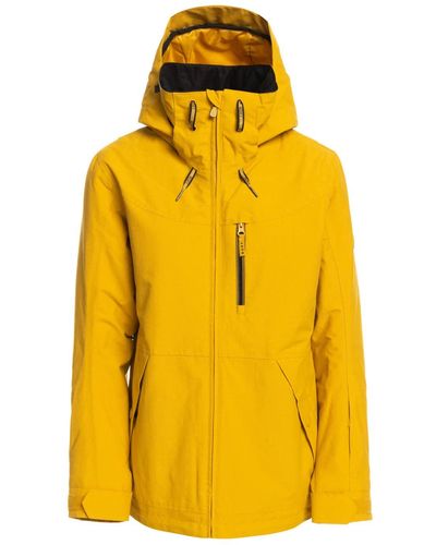 Roxy Insulated Snow Jacket for - Gelb