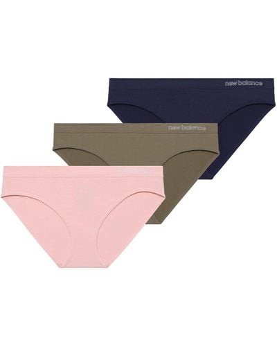 New Balance Ultra Comfort Performance Seamless Bikini Underwear - Multicolour
