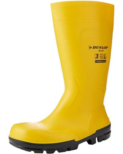 Dunlop Protective Footwear Work-It Full Safety Sicherheitsstiefel - Gelb