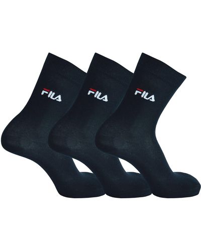 Fila F9630 Lifestyle Plain Socks 43/46 Calze - Blu