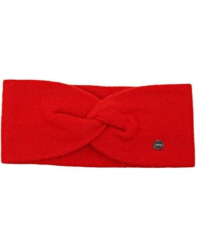 Esprit Twist-Stirnband aus Wolle-Kaschmir-Mix - Rot