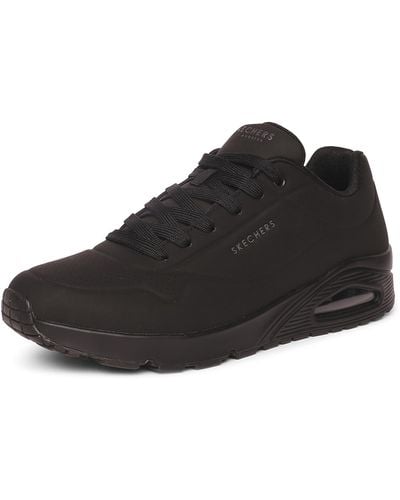 Skechers Uno Stand On Air Oxford - Black