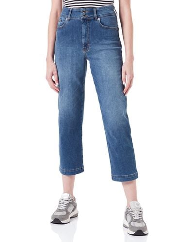 Love Moschino S high-Waisted Regular fit Jeans - Blau