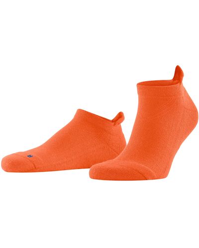 FALKE Sneakersocken Cool Kick Sneaker U SN weich atmungsaktiv schnelltrocknend kurz einfarbig 1 Paar - Orange