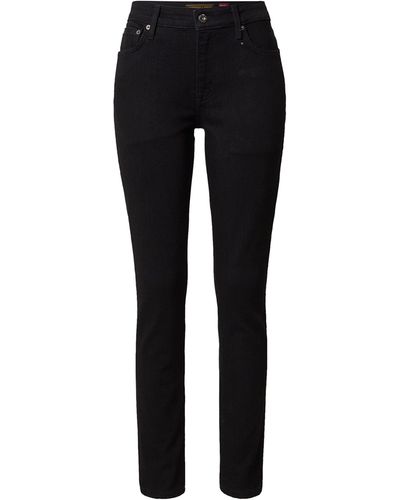 Superdry Skinny Jeans Trousers - Black