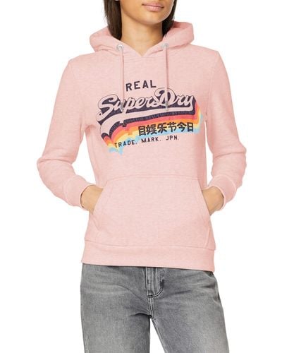 Superdry S VL NS Hood Sweater - Schwarz